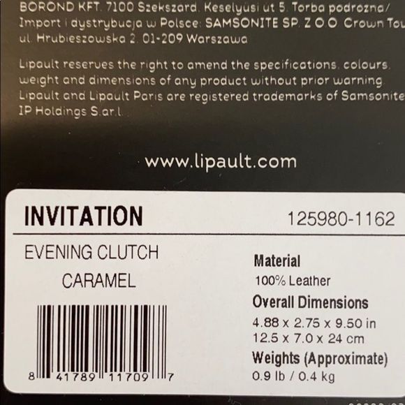 Lipault Paris Leather Chain Strap Shoulder Bag - Picture 7 of 10